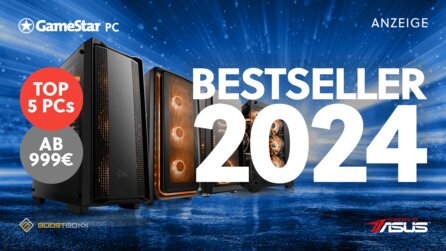 GameStar PC Top 5 – Das sind die Bestseller-PCs 2024, die sogar für längere Lieferzeiten bei uns sorgen