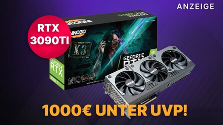 1000€ unter UVP: Günstiger kann man die Nvidia GeForce RTX 3090 Ti nicht kaufen