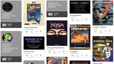 Spielen wie 1982 - Online-Bibliothek mit tausenden C64-Spielen für den Browser gestartet