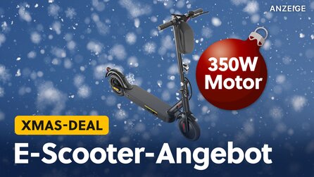 Teaserbild für 350W Leistung, pannensichere Stützhohlreifen + eine doppelte Federung – Beeindruckender E-Scooter im Amazon-Angebot