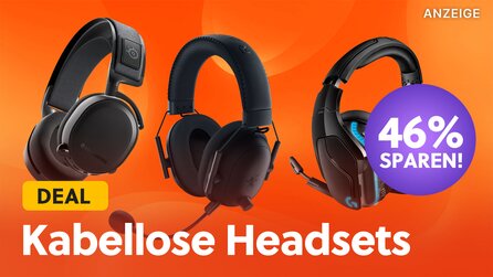 Amazon haut euch kabellose Gaming-Headsets von Logitech, Razer + SteelSeries mit fetten Rabatten um die Ohren