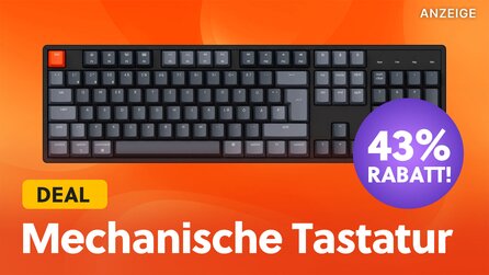 Teaserbild für Thok, Thok, Thok - Mechanische Gaming-Tastatur mit taktilen Schaltern fast zum halben Preis im Angebot