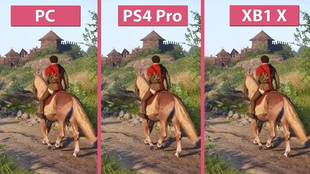 Kingdom Come Deliverance - PC gegen PS4 Pro und Xbox One X im 4K-Vergleich