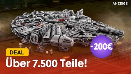 Über 7.000 Teile und fast einen Meter groß: Der größte Lego Star Wars Millennium Falcon ist günstig wie nie!