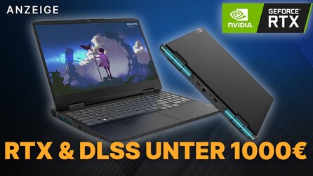 Teaserbild für Gaming Laptop zum Prime Day Preis: Für nur 999€ bekommt ihr diesen RTX-Laptop im Angebot