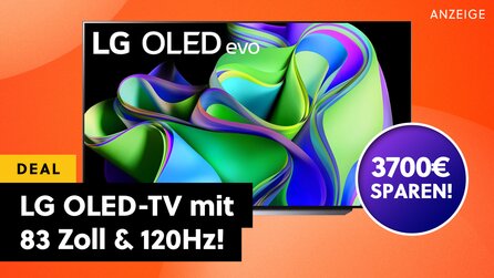 83 Zoll mit über 50% Rabatt: Dieser irrsinnig-große 4K OLED Smart TV von LG ist euer ultimatives Entertainment-Portal!