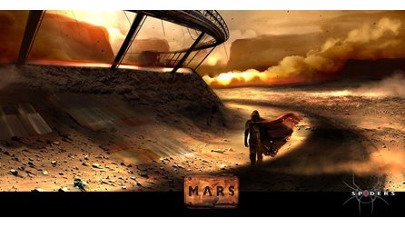 Mars - Artworks und Konzeptzeichnungen