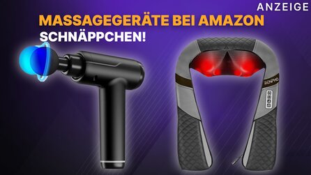 Teaserbild für Massagepistole und Massageräte im Amazon-Angebot: Rücken- oder Nackenschmerzen? Das hilft schnell (und ist schön)
