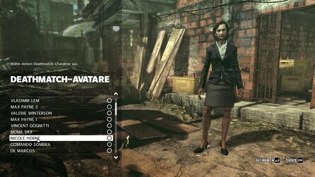 Max Payne 3 - Multiplayer-Avatare