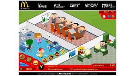 McDonalds Video Game - Kostenlose Flashspiele im Test