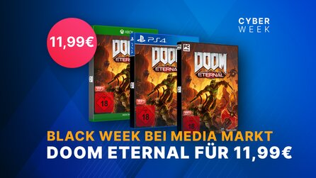 Doom Eternal für 11,99 Euro und reduzierte Speicherprodukte bei Mediamarkt [Anzeige]