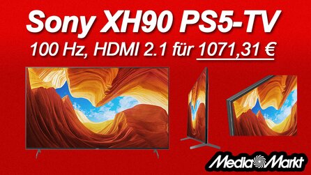 Sony XH90: 55 PS5-TV mit HDMI 2.1 im Angebot bei MediaMarkt [Anzeige]