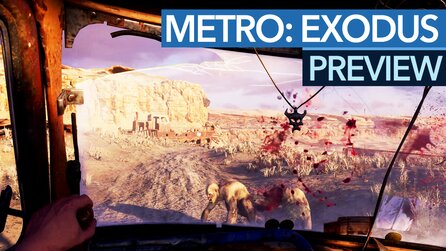 Metro: Exodus gespielt - Preview: Fahrzeuge und Wüste wie in Mad Max