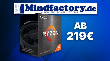 Ab 219 Euro: AMD Ryzen 5000 günstig in den Angeboten von Mindfactory [Anzeige]