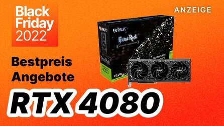 Teaserbild für GeForce RTX 4080 im Black Friday Angebot: Jetzt bei Mindfactory zum Bestpreis kaufen