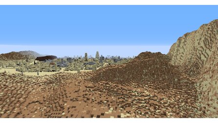 Minecraft trifft Star Wars - Tatooine von Reddit-User vistachess