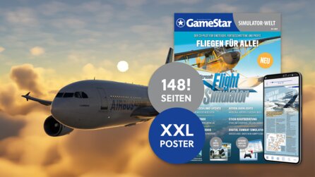 Der Airbus A310 startet durch im GameStar-Sonderheft zum Microsoft Flight Simulator