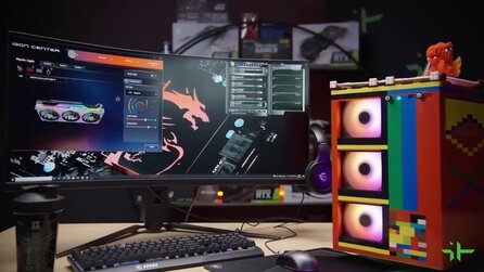 Teaserbild für MSI baut Gaming-PC aus Lego - So ist der Klötzchen-Kasten entstanden