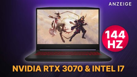 Gaming Laptop: MSI Katana mit NVIDIA RTX 3070, Intel i7 + 144Hz Display jetzt 400€ günstiger