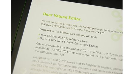 Nvidia Geforce GTX 570 - Weihnachtspaket