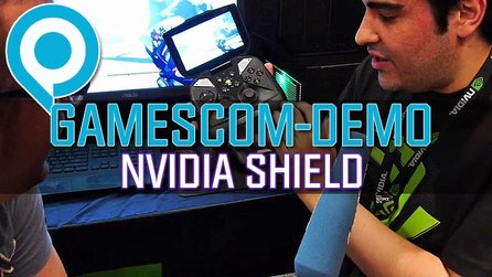 Nvidia Shield - Gamescom-Demo des Nvidia-Handhelds