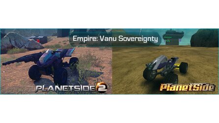 Planetside 2 - Bildervergleich zum ersten Planetside