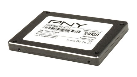 PNY Professional SSD mit 120 GByte - Flotte Sandforce-SSD mit Intel-Speicherchips