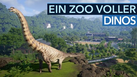 Prehistoric Kingdom: Vorschau-Video zum Mix aus Planet Zoo und Jurassic World