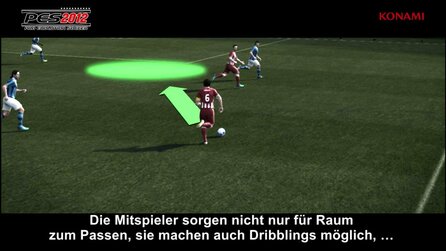 Pro Evolution Soccer 2012 - Bilder von den Neuerungen