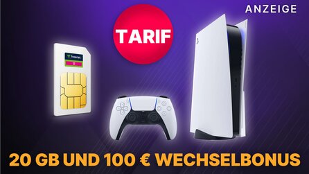 Teaserbild für PS5 kaufen: Jetzt für einmalig 1€ im Tarif mit 20 GB Datenvolumen bei MediaMarkt