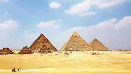 Teaserbild für Dank heutiger Technologie kommen Forscher einem der größten Geheimnisse der Pyramiden auf die Spur