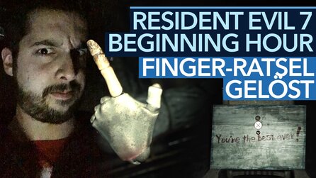 Resident Evil 7: Beginning Hour - Video-Guide: So löst man das Finger-Rätsel!