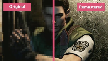 Resident Evil Remastered - Grafikvergleich: Original gegen HD-Remake