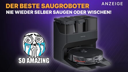 Teaserbild für Nie wieder saugen und wischen: Der beste Saugroboter Roborock S7 MaxV Ultra im Amazon Angebot