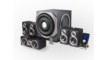 Edifier S550 - Test: 5.1-Lautsprecher mit viel Klang fürs Geld