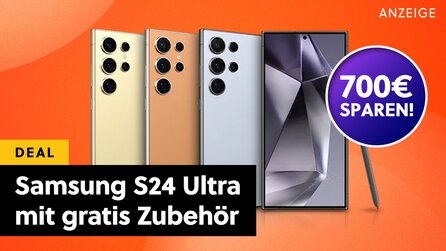 Das neue Galaxy S24 Ultra, bis zu 700€ Prämie UND spitzenmäßige ANC Kopfhörer gratis – Samsung haut das beste Handy-Angebot 2024 raus