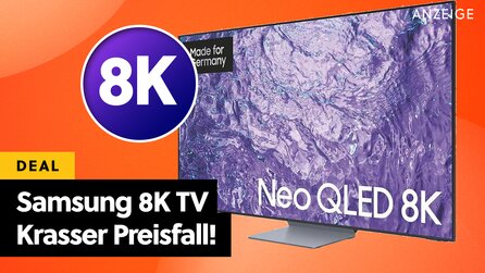 4K kann einpacken: Samsung Neo QLED 8K TV zum echten Kampfpreis bei Amazon im Angebot!