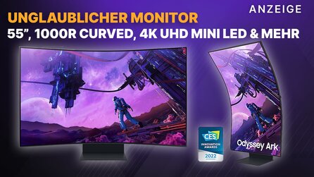 Teaserbild für Diesen Monitor müsst ihr gesehen haben! Ein 55 Zoll 4K UHD Gaming Monitor, der einfach anders ist