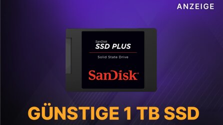 Teaserbild für Kürzere Ladezeiten dank einer 1 TB SSD für nur 69€!