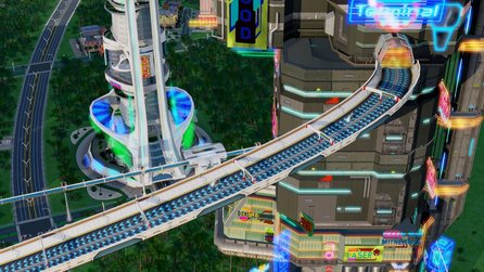 SimCity - Screenshots aus der Erweiterung »Städte der Zukunft«