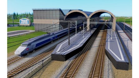 SimCity - Screenshots von der ersten Mod »Central Train Station«