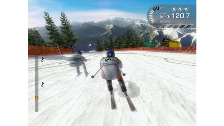 Ski Alpin Racing 2007 - Abfahrtsbilder aus der Testversion