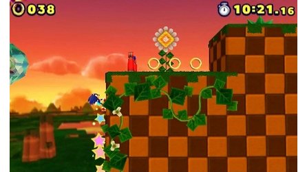 Sonic: Lost World - Screenshots der 3DS-Version