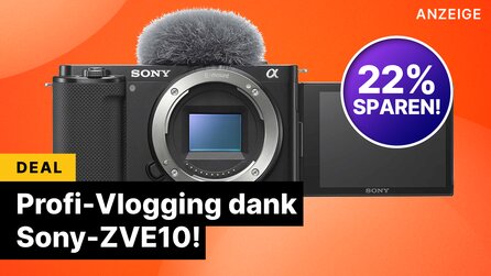 Teaserbild für Mit der ZV-E10 gibt es eine der besten VLog-Kameras von Sony!