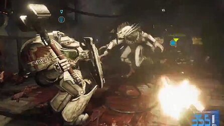 Space Hulk: Deathwing - Video: 14 Minuten Kampagnen-Gameplay - Ymgarl Gene-Stealers vs. Space Marines