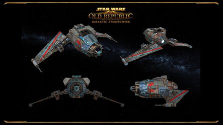 Star Wars: The Old Republic - Artworks zu den Schiffen aus dem Addon »Galactic Starfighter«