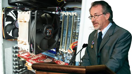 Steven Spielberg ließ sich von LucasArts einen Gaming-PC zusammenstellen - Indiana-Jones-Entwickler halfen beim Upgrade