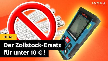Teaserbild für Kein Bock auf Zollstock? Für nicht mal 10 € könnt ihr jetzt eure Bude mit Laser ausmessen!
