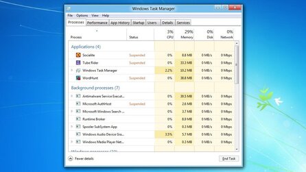 Windows 8 - Der neue Taskmanager