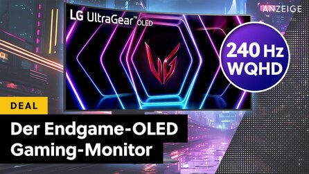 LG bringt endlich den OLED Gaming-Monitor meiner Träume und verpasst dem Flaggschiff schon jetzt einen saftigen Rabatt